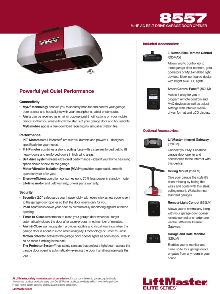 Download Legacy 696CDB Garage Door Opener Owners Manual DocShare.tips