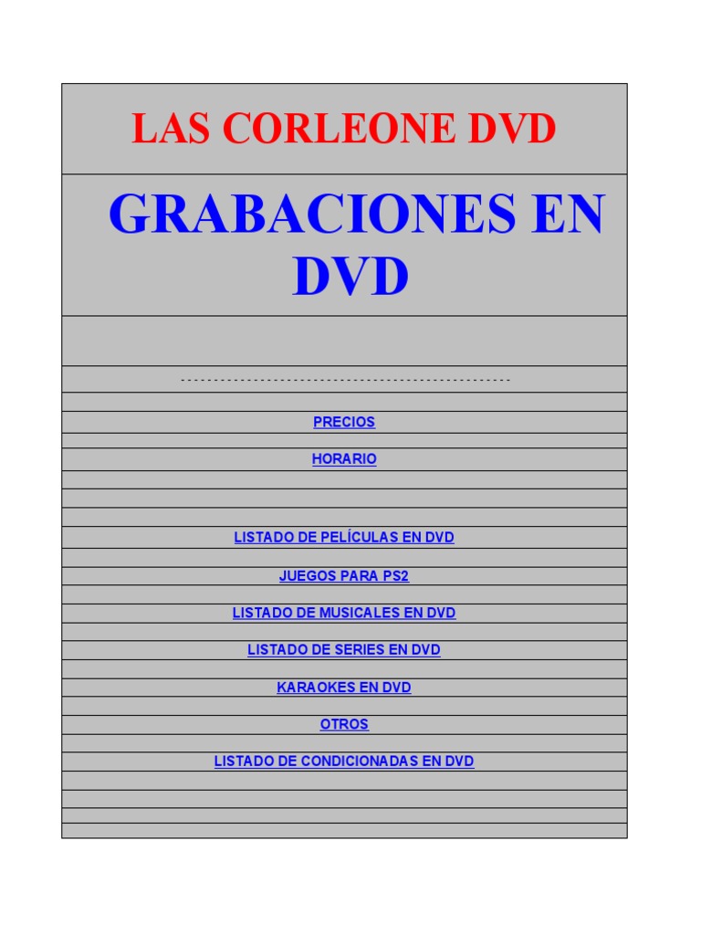 Las Corleone Dvd@Hotmail - DocShare.tips
