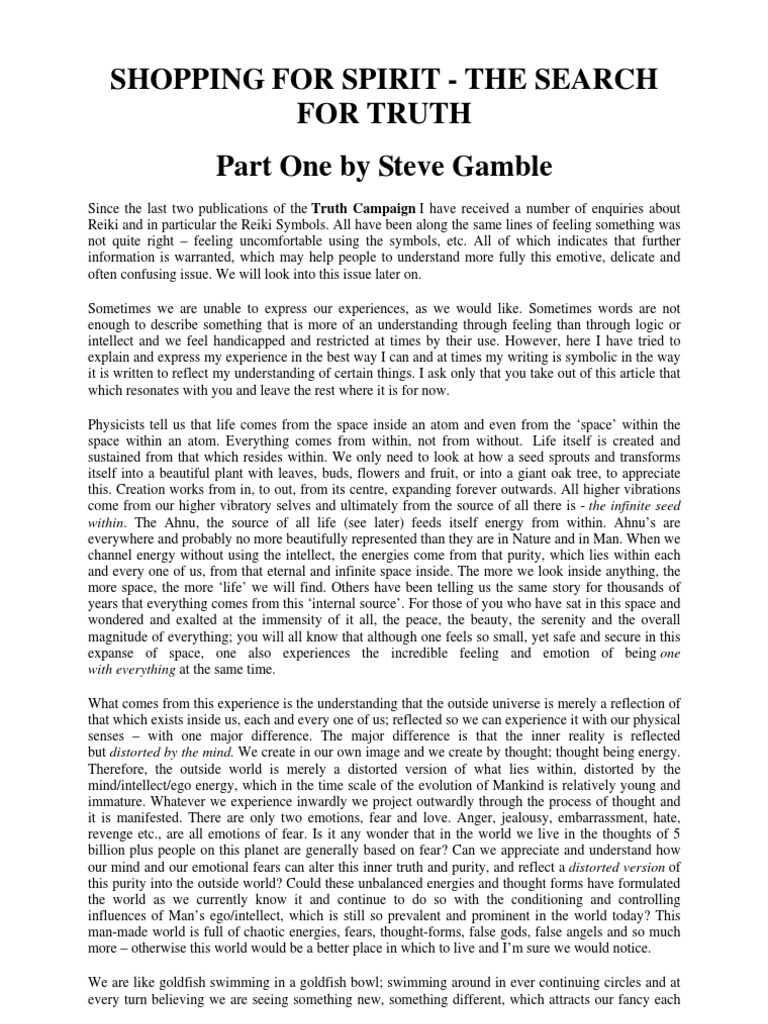 Shopping for Spirit STEVE GAMBLE (eBook) - DocShare.tips